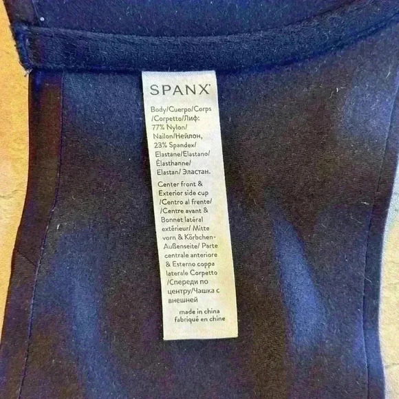 SPANX 32DD Blue Pillow Cup Underwire Bra - Picture 4 of 5